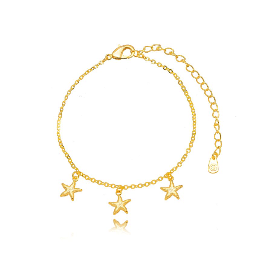 Starfish Charm Bracelet
