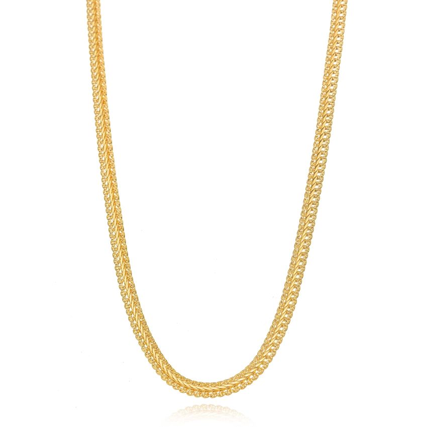 Mesh Gold Necklace