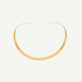 Gold Collar in a white background