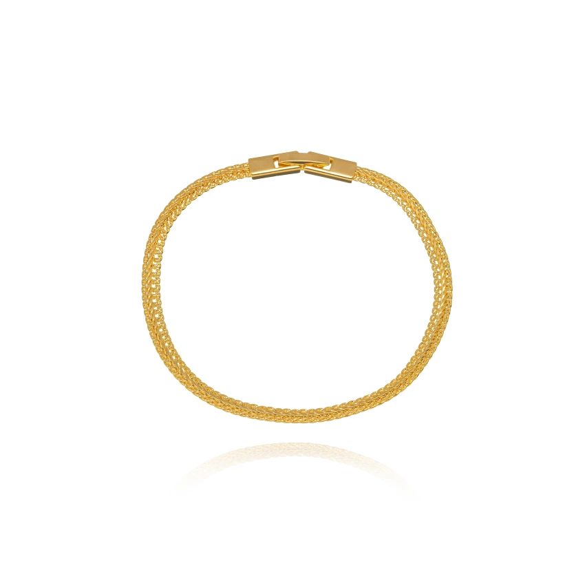Mesh Gold Bracelet