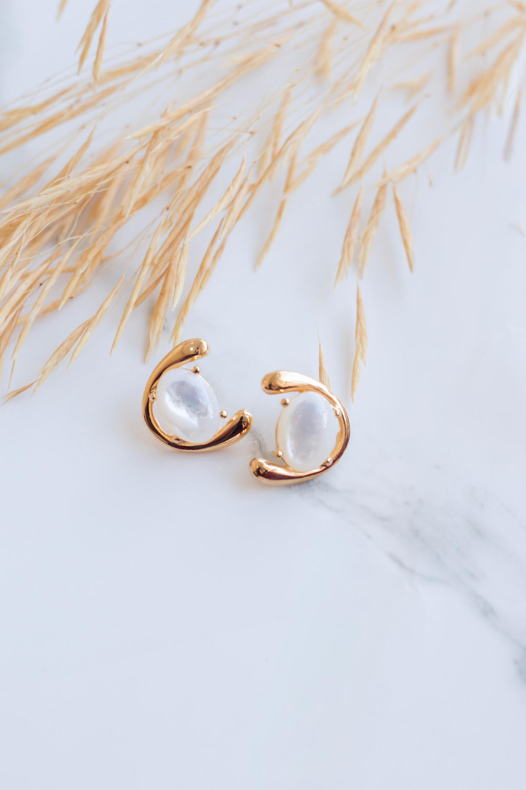 Criss-Cross Glam Studs