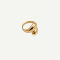 Open ring in a white background