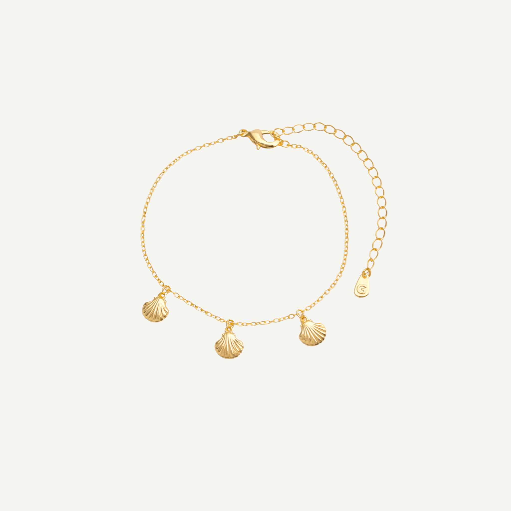 Seashell Charm Bracelet