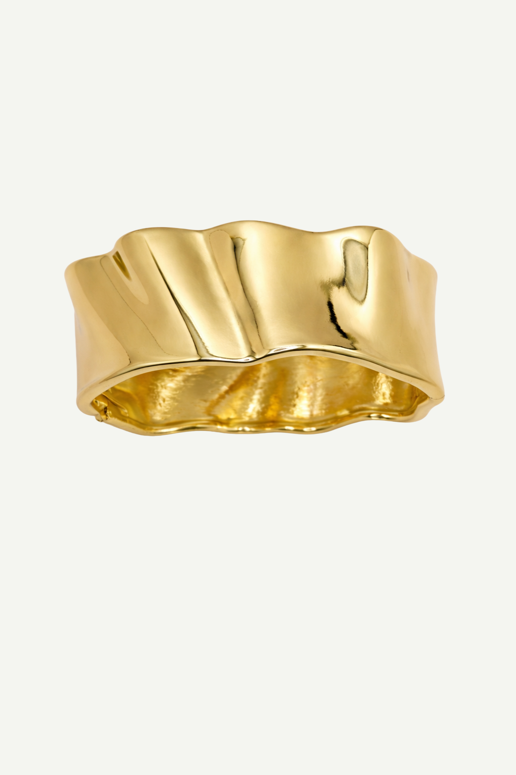 Organic Gold Bangle