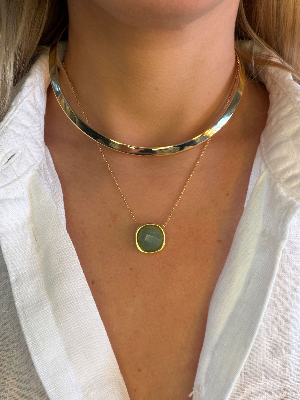 Verde Quartz Necklace
